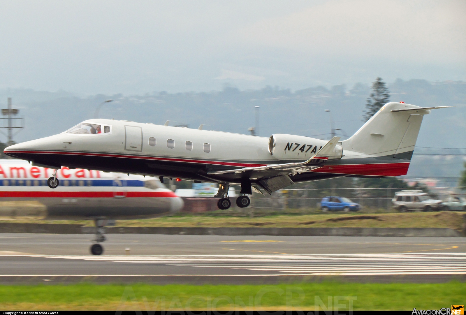 N747AN - Learjet 55 - Privado