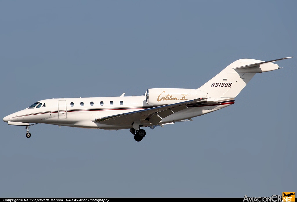 N919QS - Cessna 750 Citation X - NetJets