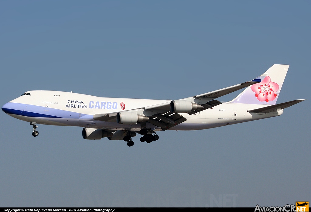 B-18715 - Boeing 747-409F/SCD - China Airlines Cargo