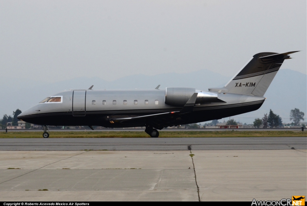 XA-KIM - Canadair CL-600-2A12 Challenger 601 - Taxi Aereo de Mexico