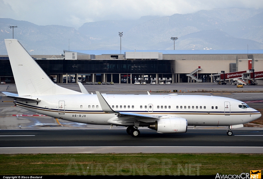 A6-RJX - Boeing 737-7AK BBJ - Royal Jet