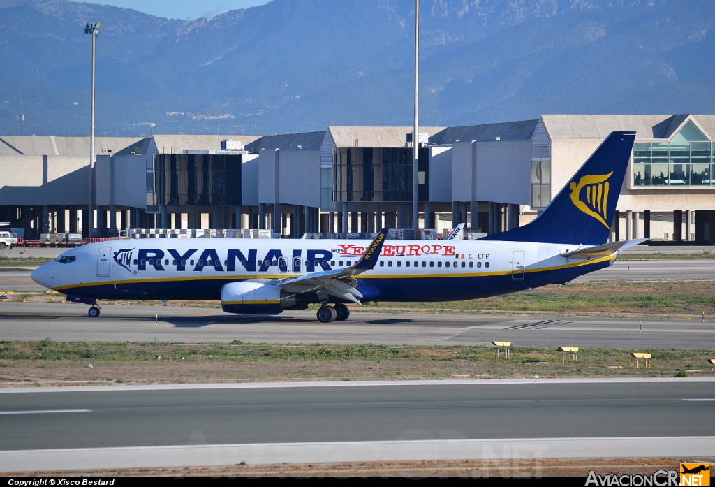 EI-EFP - Boeing 737-8AS - Ryanair