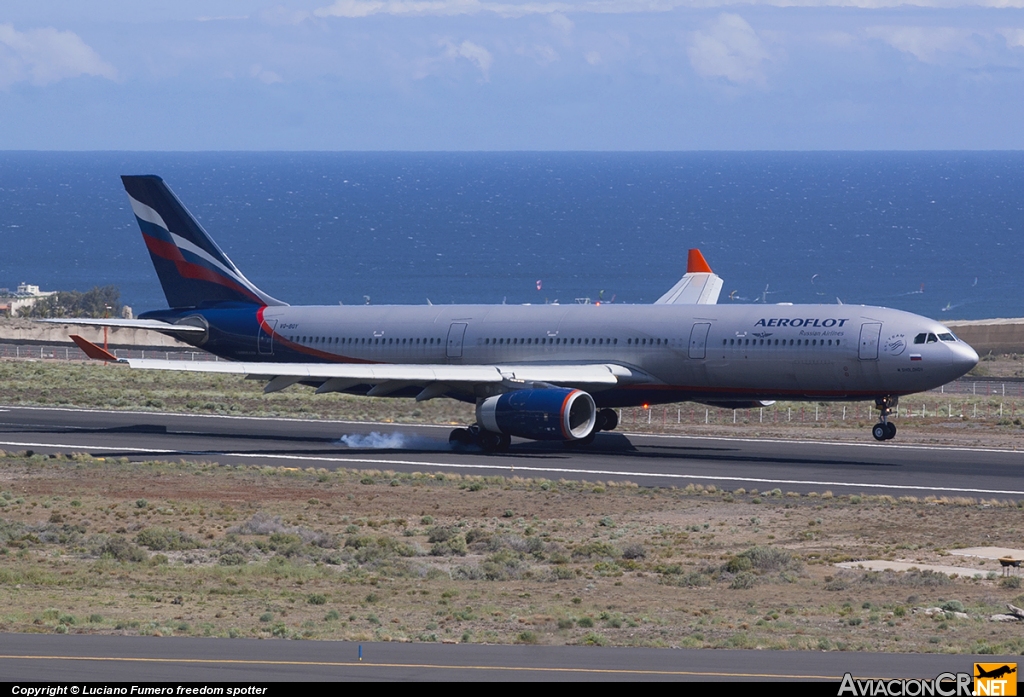 VQ-BQY - Airbus A330-343X - Aeroflot  - Russian Airlines