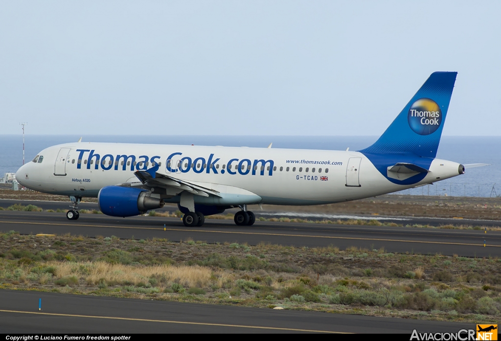 G-TCAD - Airbus A320-214 - Thomas Cook Airlines