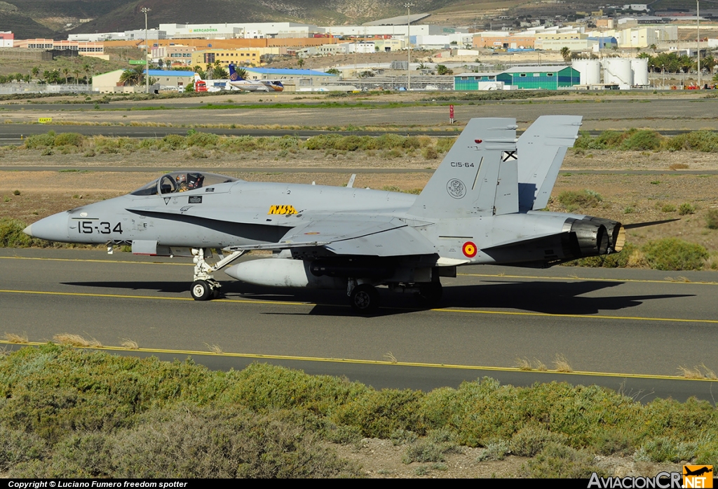 C.15-68 - McDonnell Douglas F/A-18A Hornet - Ejercito del Aire de España