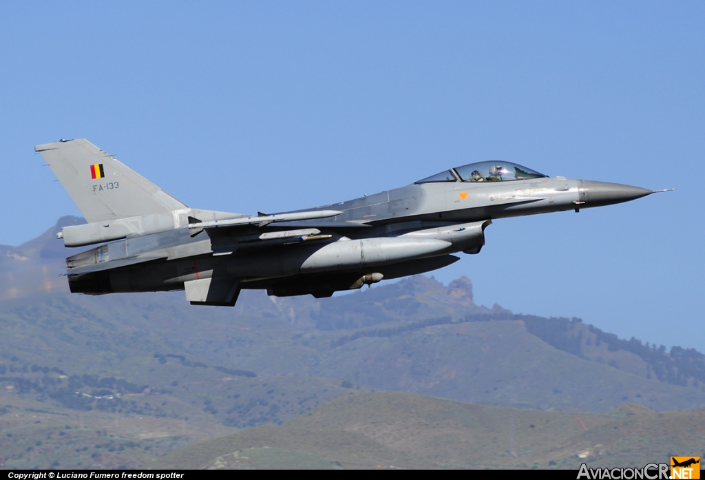 FA-133 - Lockheed Martin F-16A Fighting Falcon - Fuerza Aerea Belga