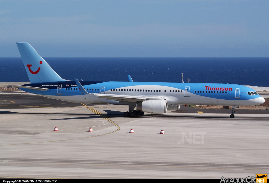 G-OOBA - Boeing B757-26N - Thomsonfly