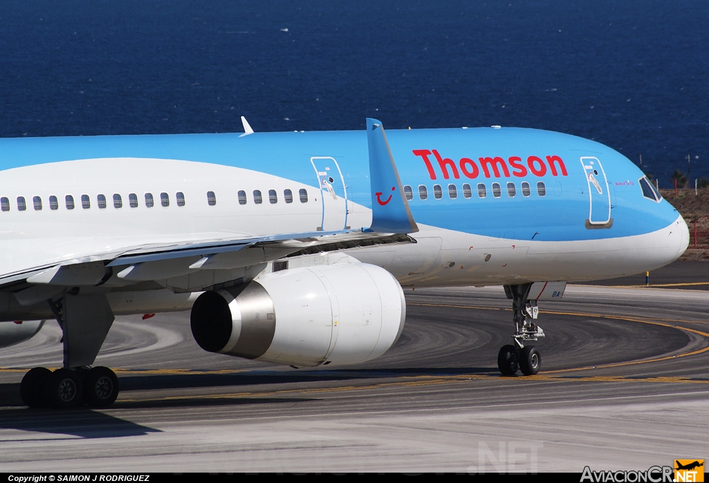 G-OOBA - Boeing B757-26N - Thomsonfly