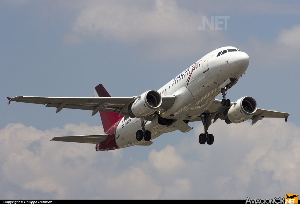 N990TA - Airbus A319-112 - TACA