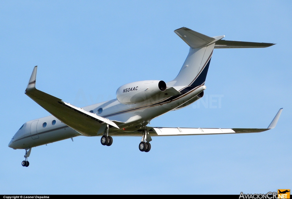N504AC - Gulfstream Aerospace G-V-SP Gulfstream G550 - Privado