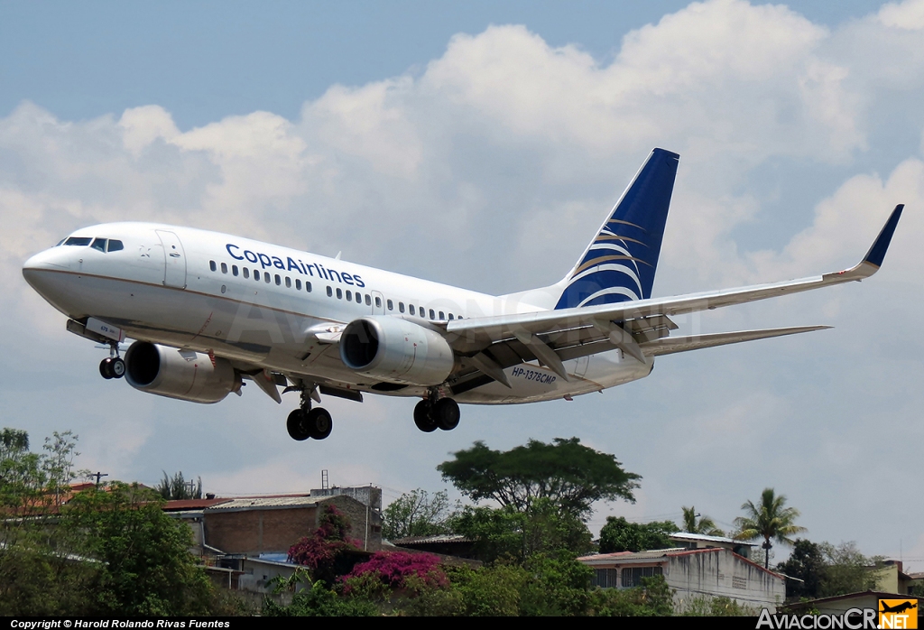 HP-1378CMP - Boeing 737-7V3 - Copa Airlines