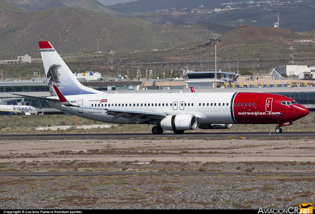 LN-NOV - Boeing	737-8FZ - Norwegian Air Shuttle