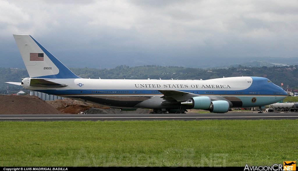 92-9000 - Boeing VC-25A (747-2G4B) - United States - US Air Force (USAF)