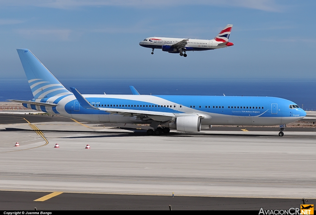 OO-JAP - Boeing 767-38E/ER - Jetairfly (TUI Airliners Belgium)