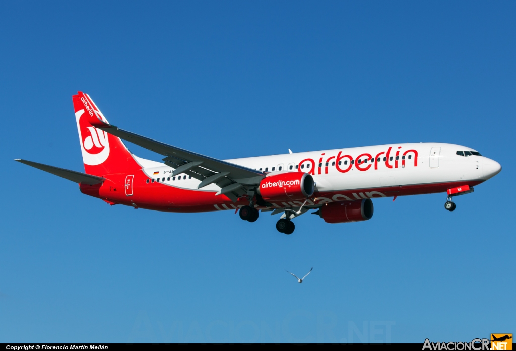 D-ABMK - Boeing 737-86J - Air Berlin