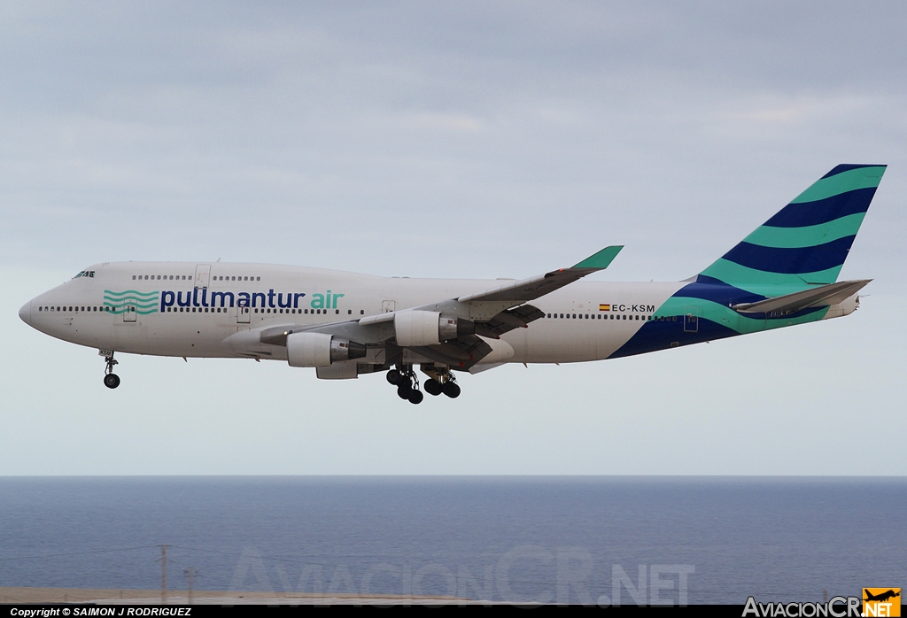 EC-KSM - Boeing 747-412 - Pullmantur Air