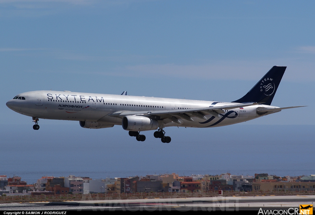 VQ-BCQ - Airbus A330-343 - Aeroflot
