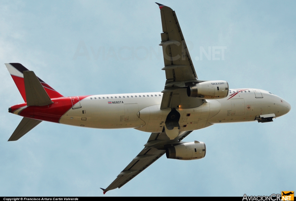 N680TA - Airbus A320-233 - TACA