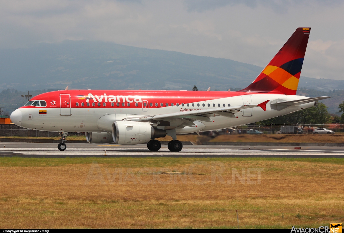 N595EL - Airbus A318-111 - Avianca