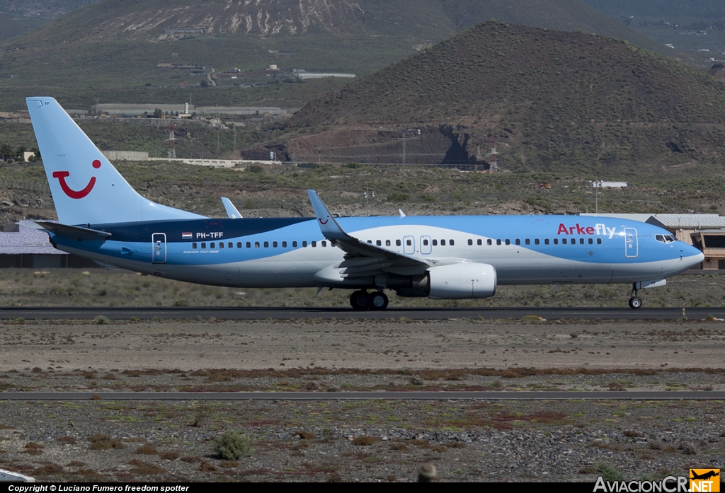 PH-TFF - Boeing 737-86N -  Arkefly