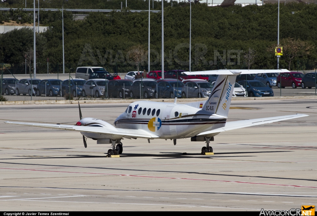 EC-ILE - Beechcraft Super King Air B200 - IB Salut