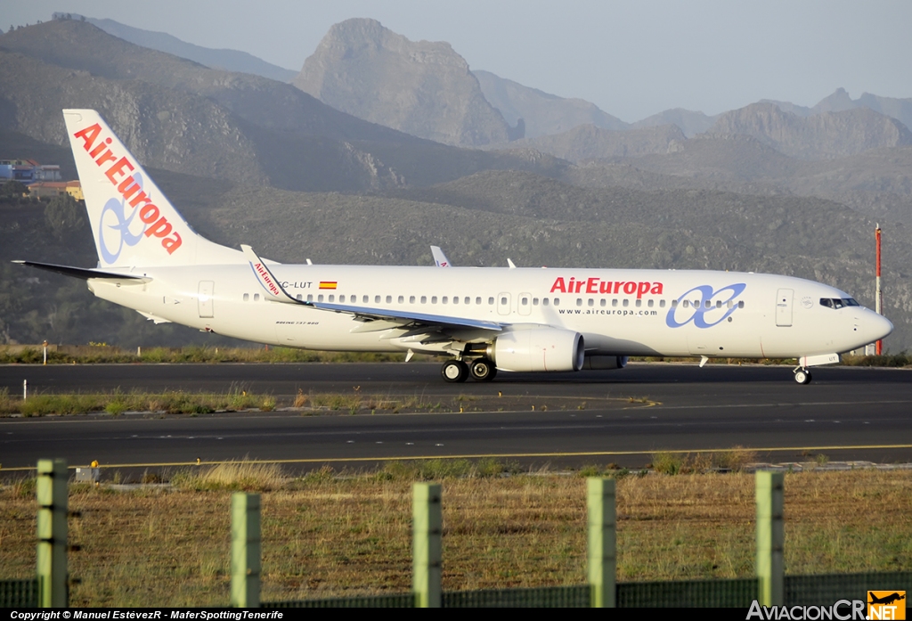 EC-LUT - Boeing 737-85P - Air Europa