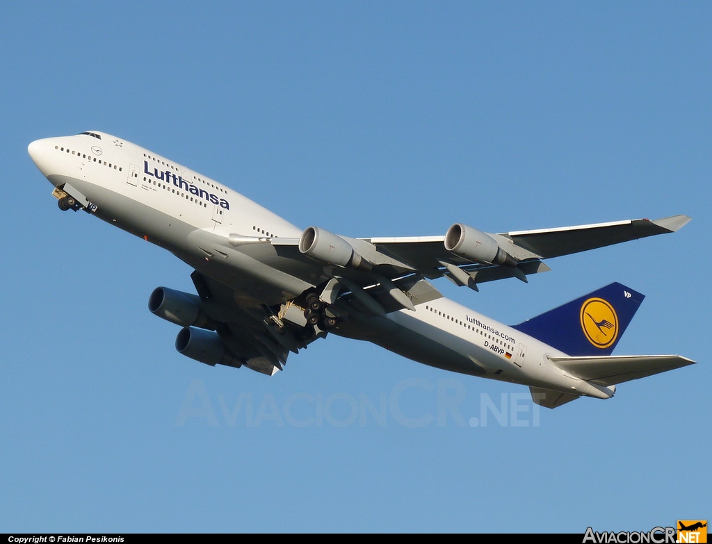 D-ABVP - Boeing 747-430 - Lufthansa