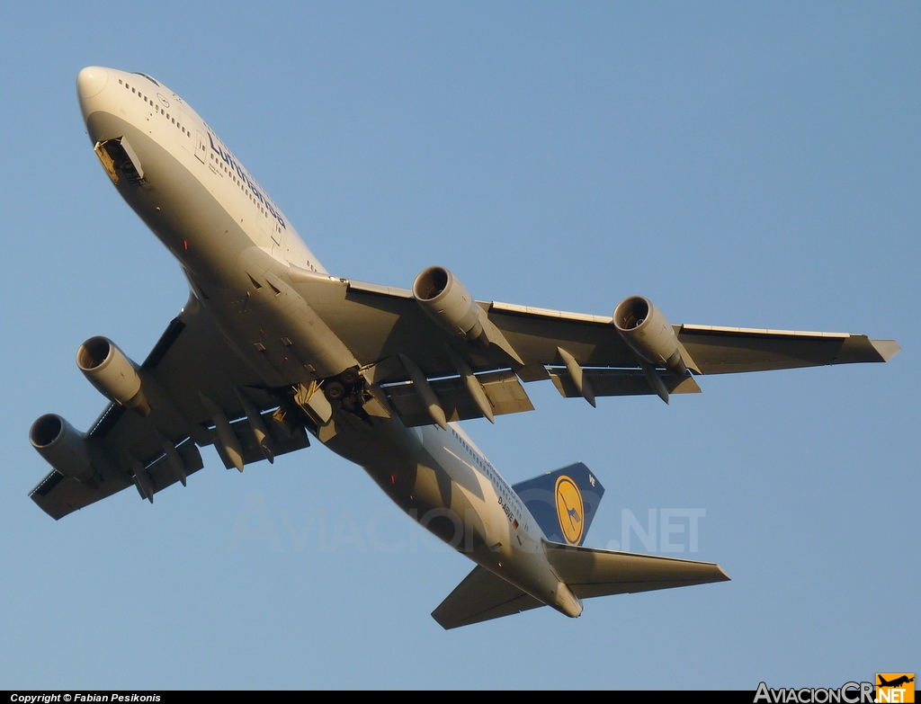 D-ABVE - Boeing 747-430 - Lufthansa