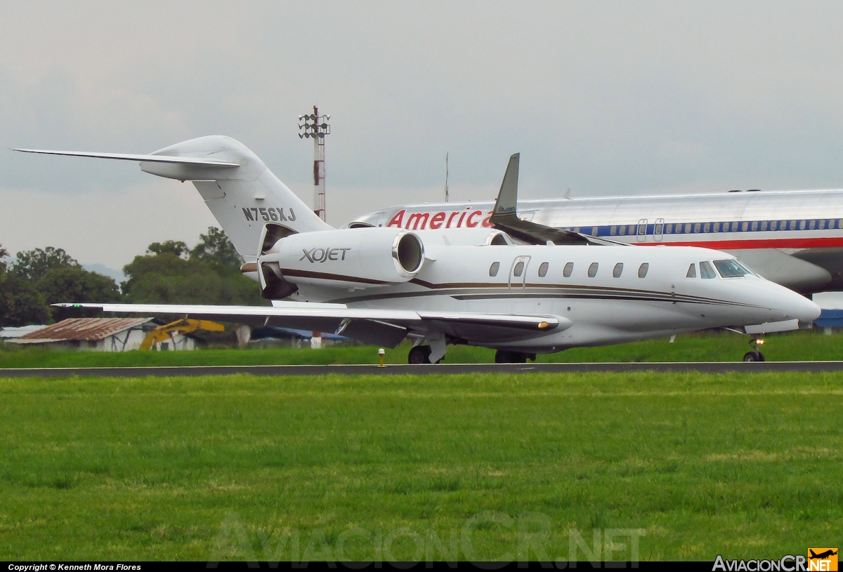 N756XJ - Cessna 750 Citation X - Privado