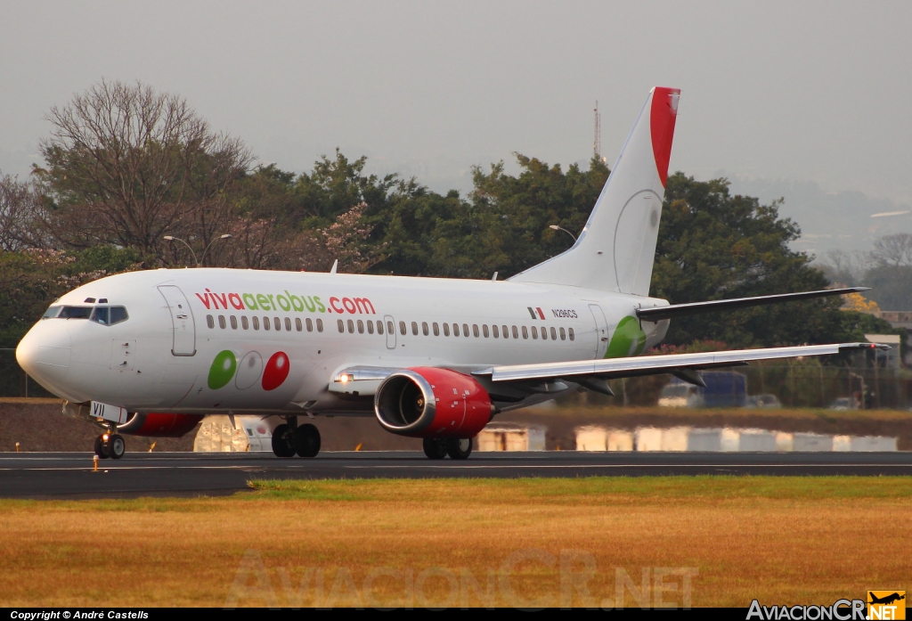 N296CS - Boeing 737-3L9 - Viva Aerobus