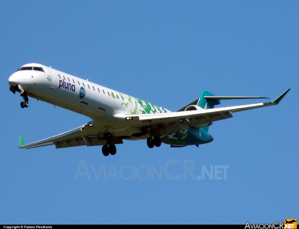 CX-CRG - Bombardier CRJ-900LR - Pluna Uruguay