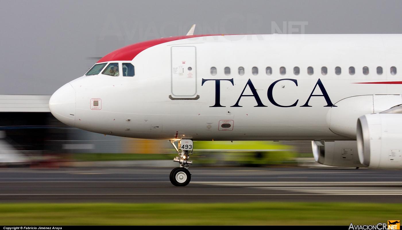 N493TA - Airbus A320-233 - TACA