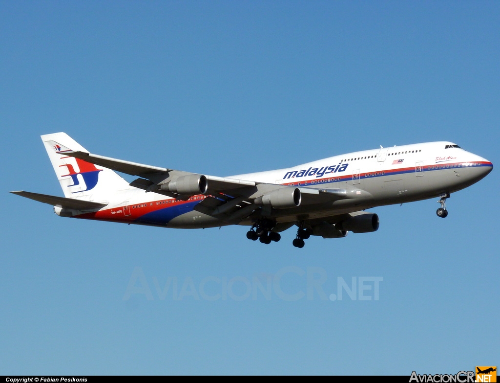 9M-MPB - Boeing 747-4H6 - Malaysia Airlines