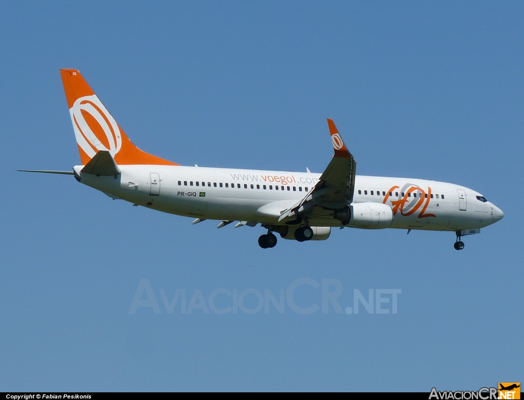 PR-GIQ - Boeing 737-86N - Gol Transportes Aereos