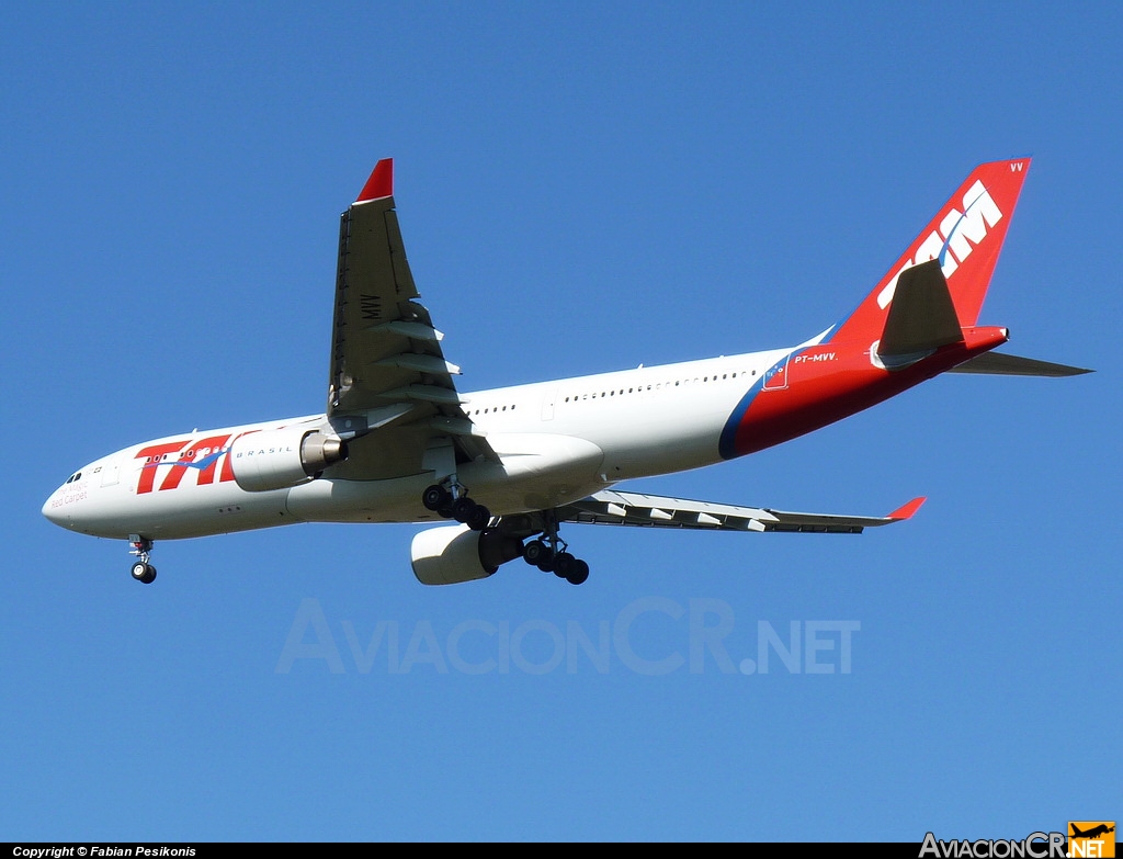 PT-MVV - Airbus A330-223 - TAM