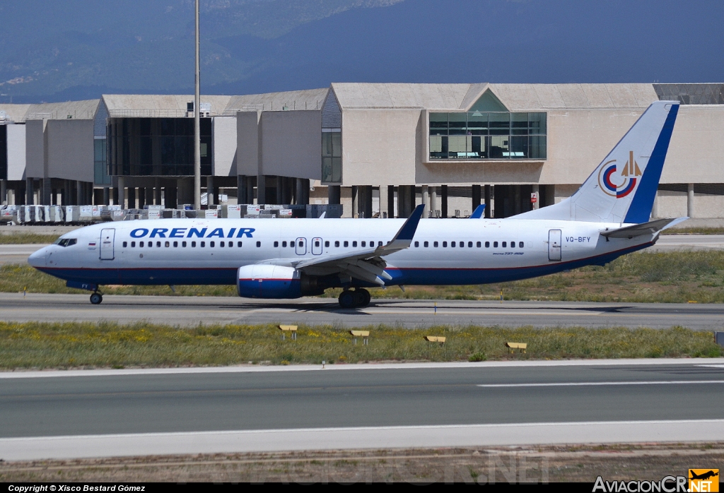 VQ-BFY - Boeing 737-86N - Orenair