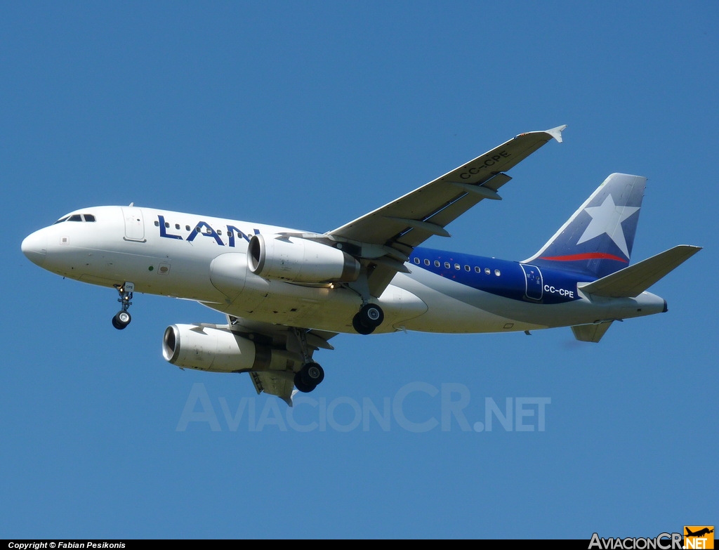 CC-CPE - Airbus A319-132 - LAN Airlines