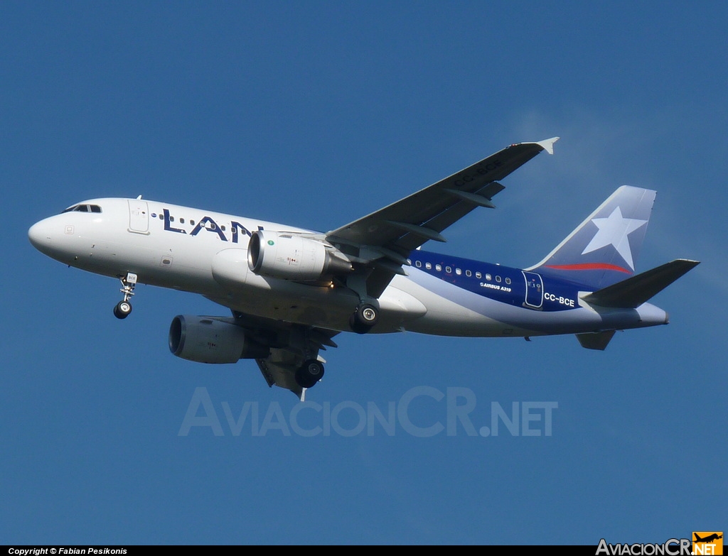 CC-BCE - Airbus A319-112 - LAN Chile