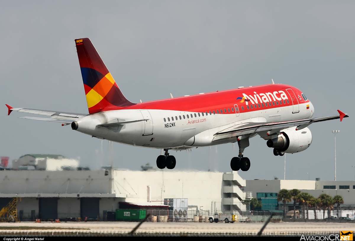 N612MX - Airbus A319-112 - Avianca