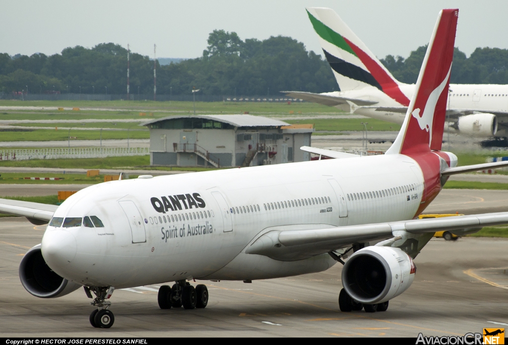 VH-QPB - Airbus A330-301 - Qantas