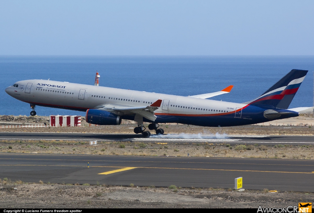 VQ-BQZ - Airbus A330-343X - Aeroflot  - Russian Airlines