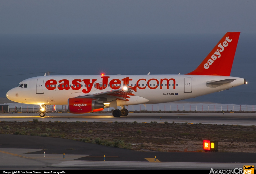 G-EZGN - Airbus A319-111 - EasyJet