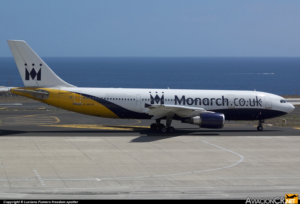 G-MAJS - Airbus A300B4-605R - Monarch Airlines