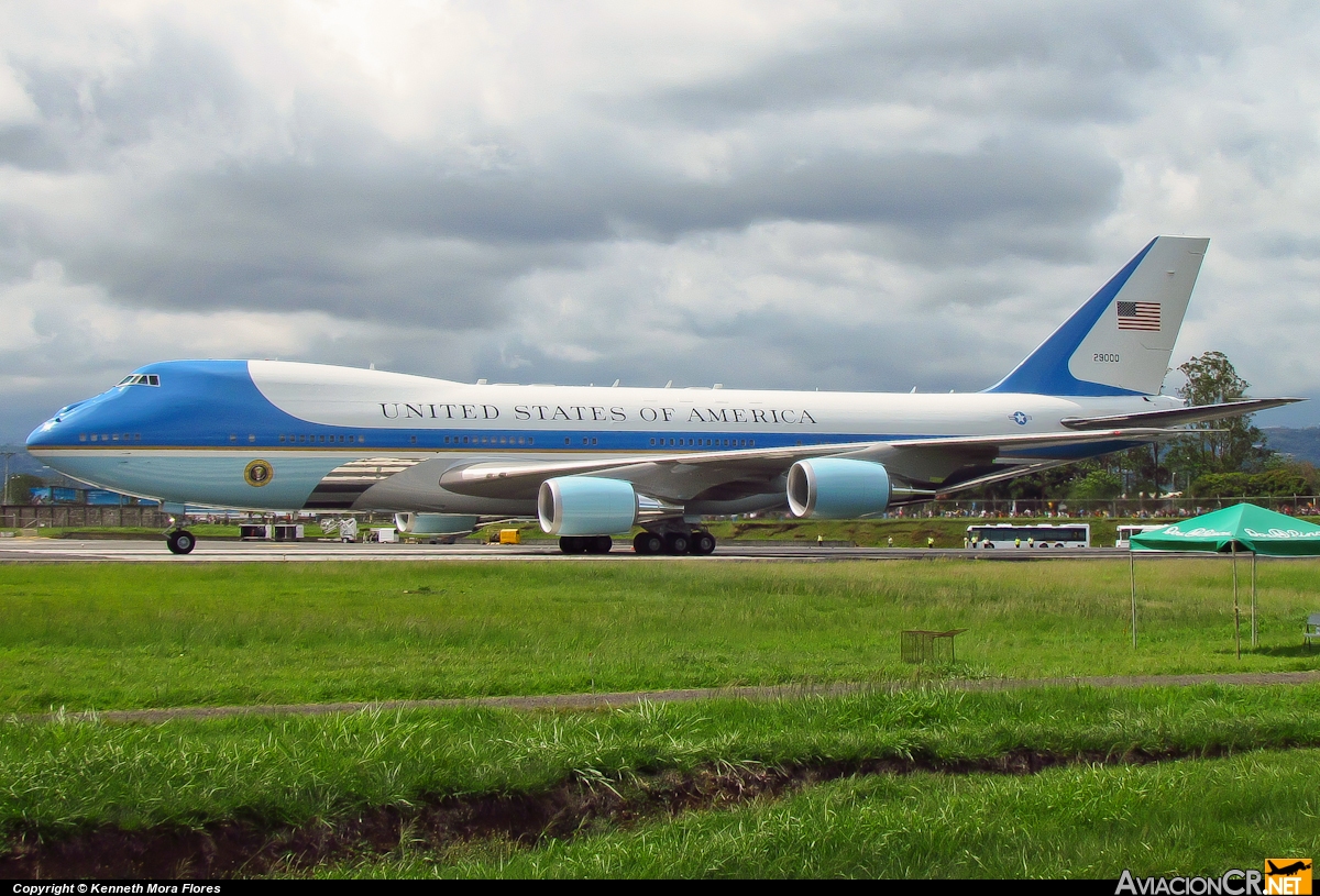 92-9000 - Boeing VC-25A (747-2G4B) - USA - Air Force