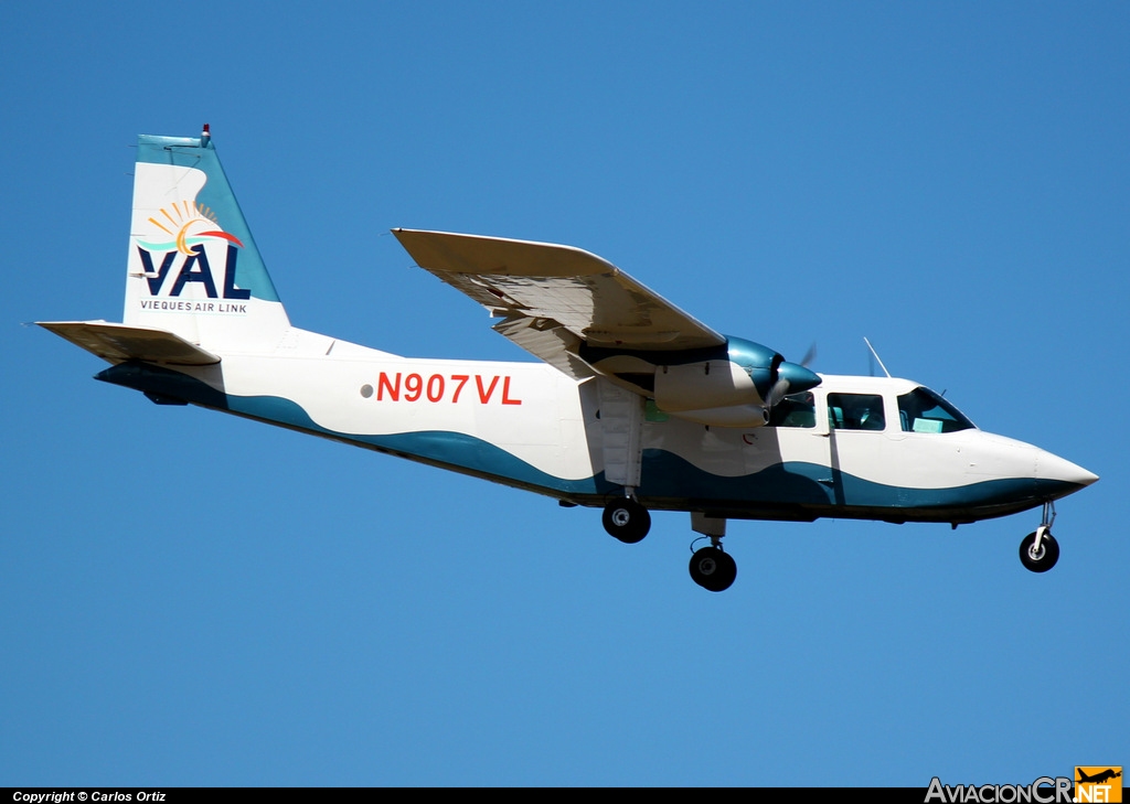 N907VL - Britten-Norman BN-2A Islander - Vieques Air Link
