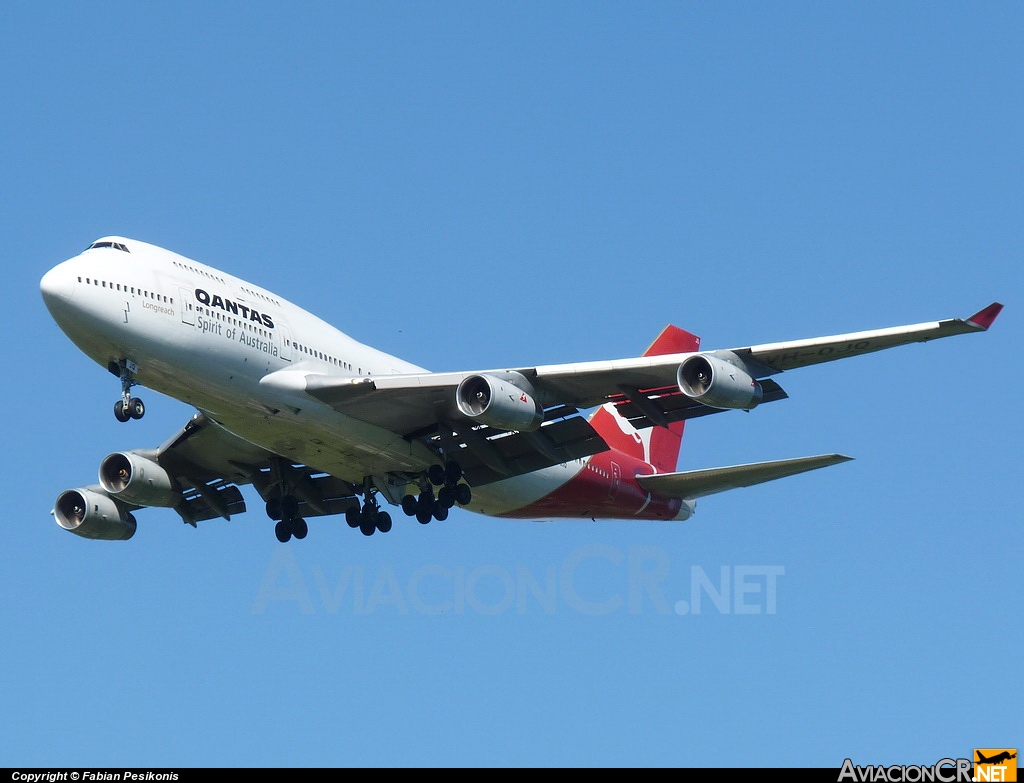VH-OJQ - Boeing 747-438 - Qantas