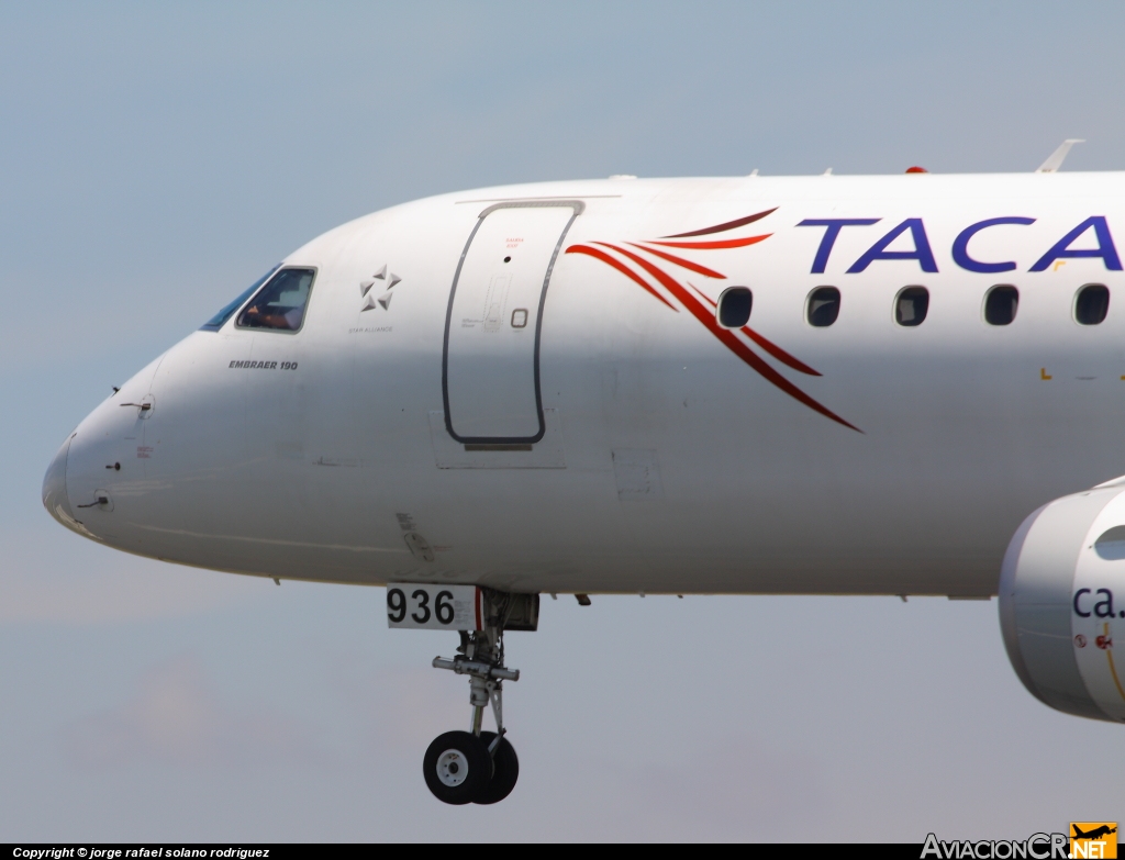 N936TA - Embraer 190-100IGW - TACA
