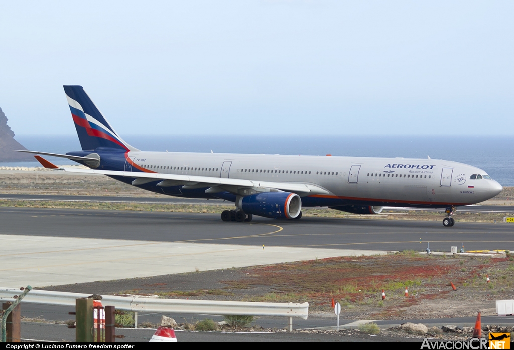 VQ-BQZ - Airbus A330-343X - Aeroflot  - Russian Airlines