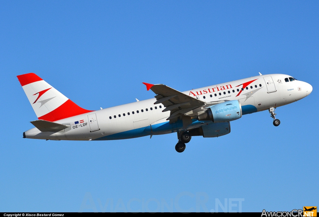 OE-LDF - Airbus A319-112 - Austrian Airlines