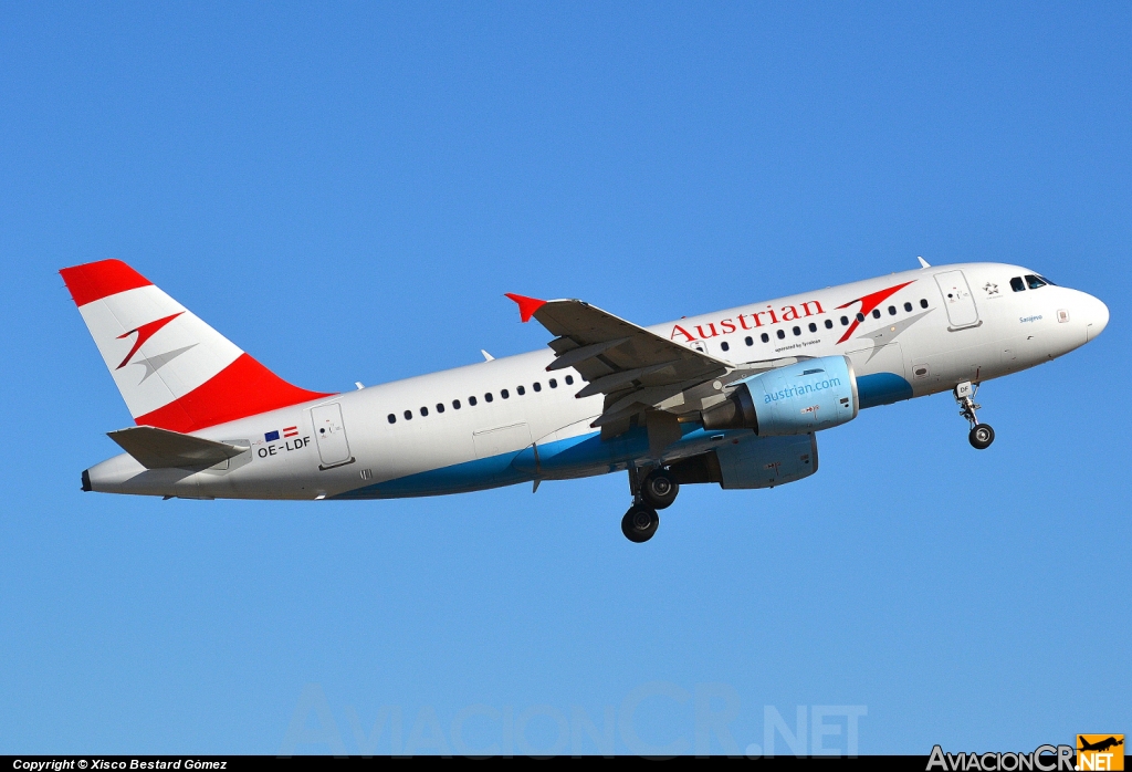 OE-LDF - Airbus A319-112 - Austrian Airlines